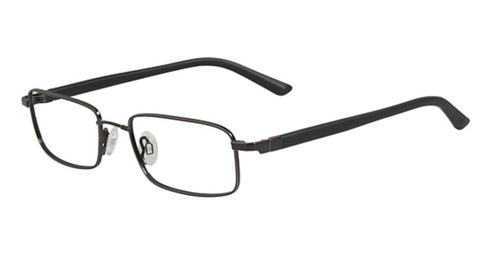 FLEXON BY MARCHON 666 BLACK CHROME AUTHENTIC EYEGLASSES 54-18-145